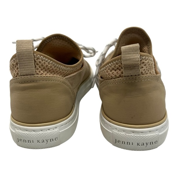 Jenni Kayne Natural Tan Leather Lace Up Casual Trainers Sneakers Women’s 38 - Picture 8 of 16